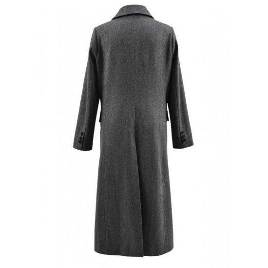 13th Doctor Jodie Whittaker Double Breasted Trench Coat