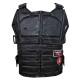 2077 Keanu Reeves Black Tactical Leather Vest