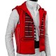Aladdin Mena Massoud Red Hooded Aladdin Vest Cosplay Costume