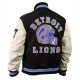 Beverly Hills Cop Axel Foley Detroit Lions Letterman Biker Jacket