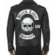 Black Label Society Doom Crew Real Leather Biker Jacket