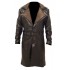 Blade Runner 2049 Ryan Gosling Officer K Fur Collar Trench Coat