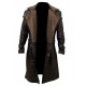 Blade Runner 2049 Ryan Gosling Officer K Fur Collar Trench Coat