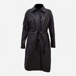Fantastic Beasts The Crimes Of Grindelwald Tina Goldstein Black Leather Coat