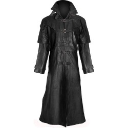 Gothic Duster Coat-Van Helsing Legendary Vampire Steampunk Coat