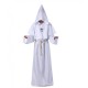 Horror Grim Reaper Costume Vintage Monk Cosplay Cloak Robe Scary Wizard Costume