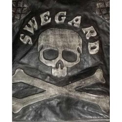 Jacket With Your Name NEW Men’s Biker Reinforced Vintage Distressed Leather Jacket With Skull