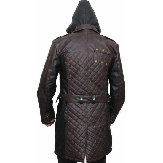 Jacob Frye Assassin’s Creed Syndicate Leather Trench Coat Costume
