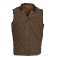 Kevin Costner Yellowstone John Dutton Brown Quilted Vest