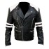 Men's Brando Black Vintage Motorcycle Classic Design Biker Jacket