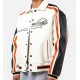 Mens Avirex Ghost Rider White Leather Jacket Mens Avirex Ghost Rider White Leather Jacket
