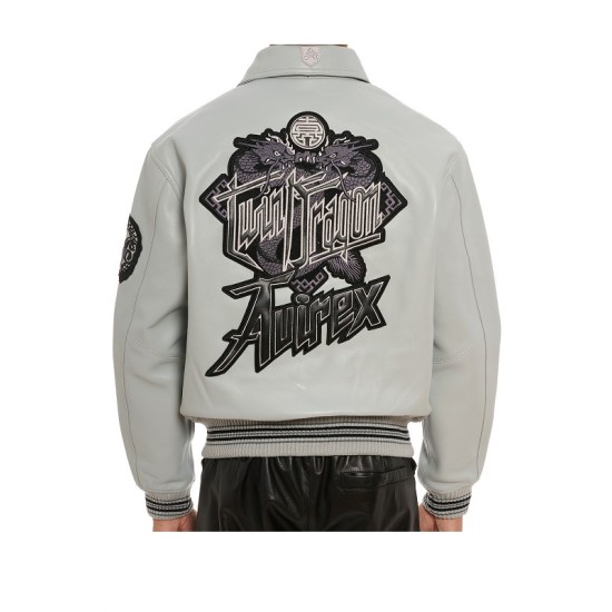 Mens Avirex Limited Edition Twin Dragon Jacket Mens Avirex Limited Edition Twin Dragon Jacket