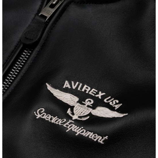 Mens Avirex New York 1985 Black Jacket Mens Avirex New York 1985 Black Jacket
