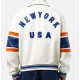 Mens Avirex New York White Leather Jacket Mens Avirex New York White Leather Jacket