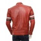 Mens Classic Racing Quilted Real Leather Biker Jacket Mens Classic Racing Quilted Real Leather Biker Jacket