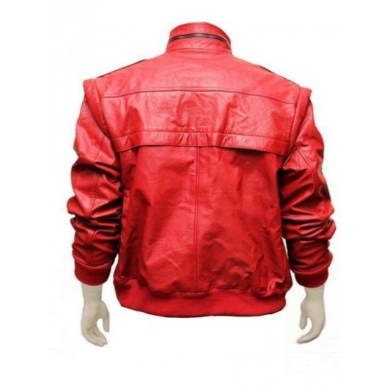 Mens Cobra Kai Karate Kid Johnny Lawrence Red Leather Jacket Mens Cobra Kai Karate Kid Johnny Lawrence Red Leather Jacket