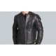 Mens Padded Leather Motorcycle Jacket Mens Padded Leather Motorcycle Jacket