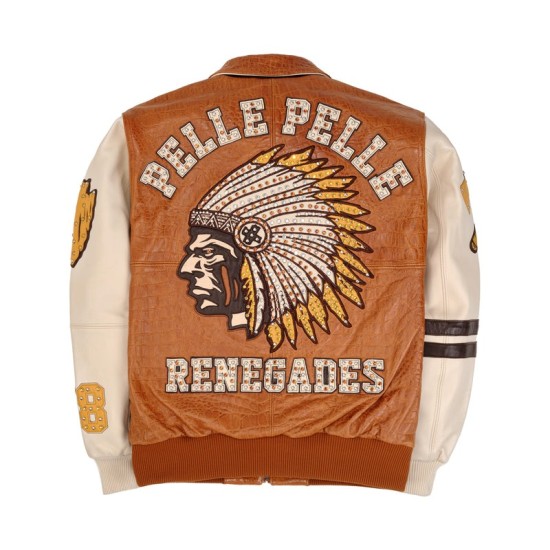 Mens Pelle Pelle Brown Renegade Jacket Mens Pelle Pelle Brown Renegade Jacket