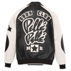 Mens Pelle Pelle Classic Soda Club Plush Jacket