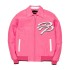 Mens Pelle Pelle Greatest Of All Time Pink Leather Jacket