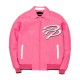 Mens Pelle Pelle Greatest Of All Time Pink Leather Jacket Mens Pelle Pelle Greatest Of All Time Pink Leather Jacket