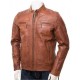 Mens Stunning Four Zipped Pockets Real Leather Biker Jacket Mens Stunning Four Zipped Pockets Real Leather Biker Jacket