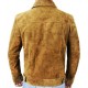 Mens Suede Leather Trucker Jacket - Classic Motorcycle Western Goat Leather Jacket Mens Suede Leather Trucker Jacket - Classic Motorcycle Western Goat Leather Jacket