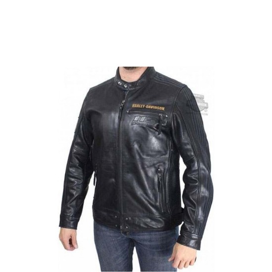 Men’s Harley Davidson 115 Anniversary Limited Edition Leather Jacket