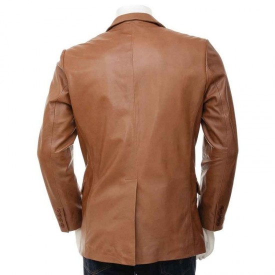 Men’s Ultimate Crossover Real Leather Blazer Jacket Men’s Ultimate Crossover Real Leather Blazer Jacket