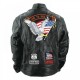 Motorcycle Jacket Live to Ride Eagle USA Biker Diamond Plate New Motorcycle Jacket Live to Ride Eagle USA Biker Diamond Plate New