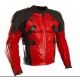 New Men's DeadPool Motorbike Leather Jacket New Men's DeadPool Motorbike Leather Jacket