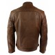 New Men's Distressed Brown Motorcycle Real Sheepskin Leather Jacket New Men's Distressed Brown Motorcycle Real Sheepskin Leather Jacket