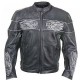 New Men's Harley Davidson Skull Cowhide Real Leather Motorcycle Jacket New Men's Harley Davidson Skull Cowhide Real Leather Motorcycle Jacket