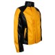 New Men's Leather Jacket Yellow Color Cole Macgrath Infamous 2 Game New Men's Leather Jacket Yellow Color Cole Macgrath Infamous 2 Game
