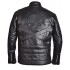 New Men’s Biker Reinforced Vintage Distressed Black with Skull Leather Jacket