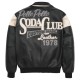 Pelle Pelle 78 Soda Club Plush Black Leather Jacket Pelle Pelle 78 Soda Club Plush Black Leather Jacket
