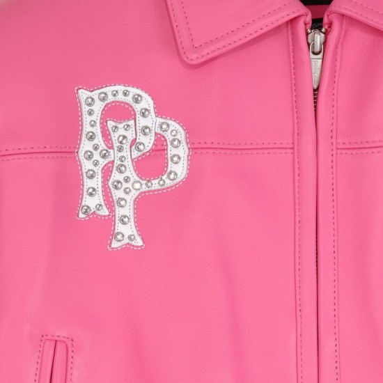 Pelle Pelle American Briuser Plush PInk leather Jacket