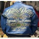 Pelle Pelle Blue Legends Live Forever Leather Jacket Pelle Pelle Blue Legends Live Forever Leather Jacket