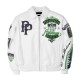 Pelle Pelle Mens American Bruiser White Leather Jacket