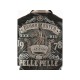 Pelle Pelle Mens Grand Master Black Leather Jacket