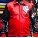 Pelle Pelle Soda Club Red And Black Jacket Pelle Pelle Soda Club Red And Black Jacket
