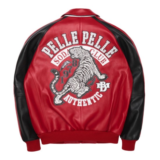 Pelle Pelle Soda Club Red Tiger Jacket