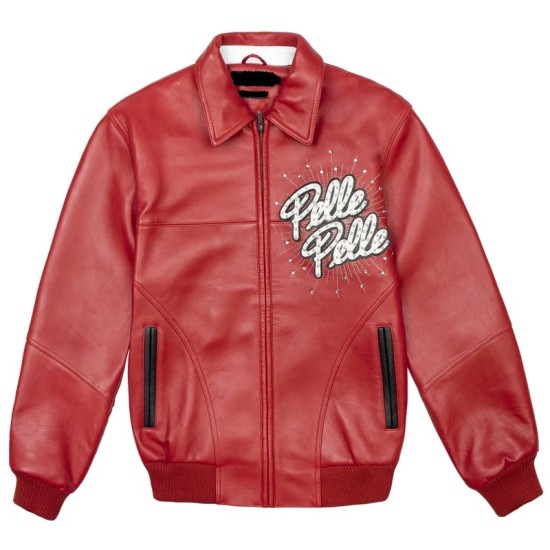 Pelle Pelle Soda Club World Famous Red Jacket Pelle Pelle Soda Club World Famous Red Jacket