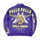 Pelle Pelle World Famous Purple Leather Jacket Pelle Pelle World Famous Purple Leather Jacket