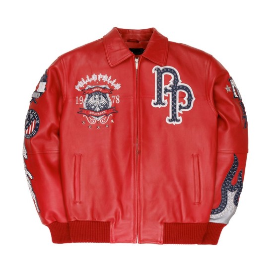 Pelle Pelle World Famous Purple Leather Jacket Pelle Pelle World Famous Purple Leather Jacket