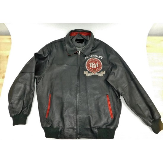 Pelle Pelle vintage Marc Buchanan Leather Varsity Jacket Pelle Pelle vintage Marc Buchanan Leather Varsity Jacket
