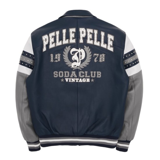 Soda Club Pelle Pelle Vintage Arches Jacket Soda Club Pelle Pelle Vintage Arches Jacket