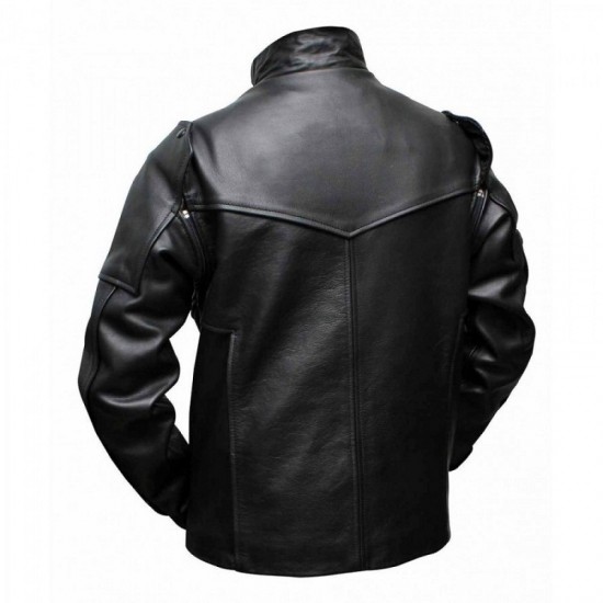 The Winter Soldier Bucky Barnes Jacket With Detachable Sleeves The Winter Soldier Bucky Barnes Jacket With Detachable Sleeves