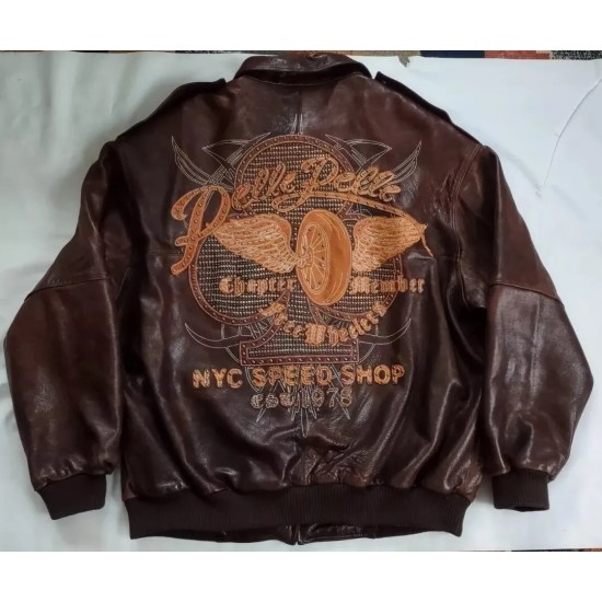 Vintage Rare Pelle Pelle By Mark Buchanan Full Zip Leather Jacket Vintage Rare Pelle Pelle By Mark Buchanan Full Zip Leather Jacket