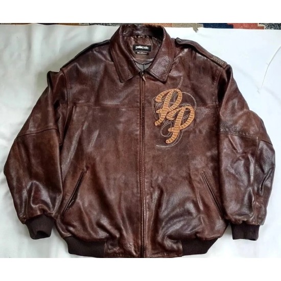 Vintage Rare Pelle Pelle By Mark Buchanan Full Zip Leather Jacket Vintage Rare Pelle Pelle By Mark Buchanan Full Zip Leather Jacket